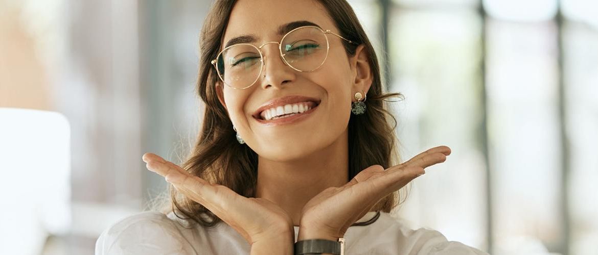 Armações transparentes tendência